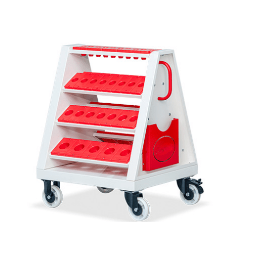 17359-1854_image_0.png FINIX 4 Drawer Mild Steel Tool Trolley