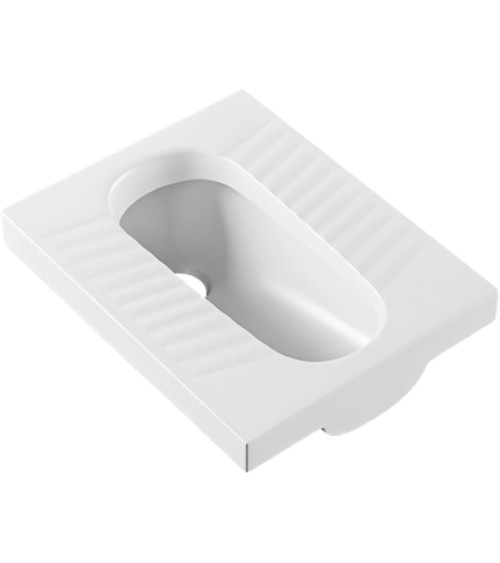 17359-3059_image_0.jpg Bathero Thrift Pan Toilet Seat City Pan 61001 Ceramic