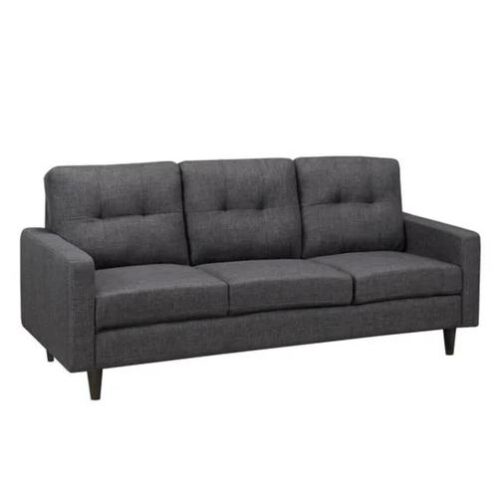 17359-4654_image_0.jpg SOF Furniture Wooden 3 Seater Black Sofa Set