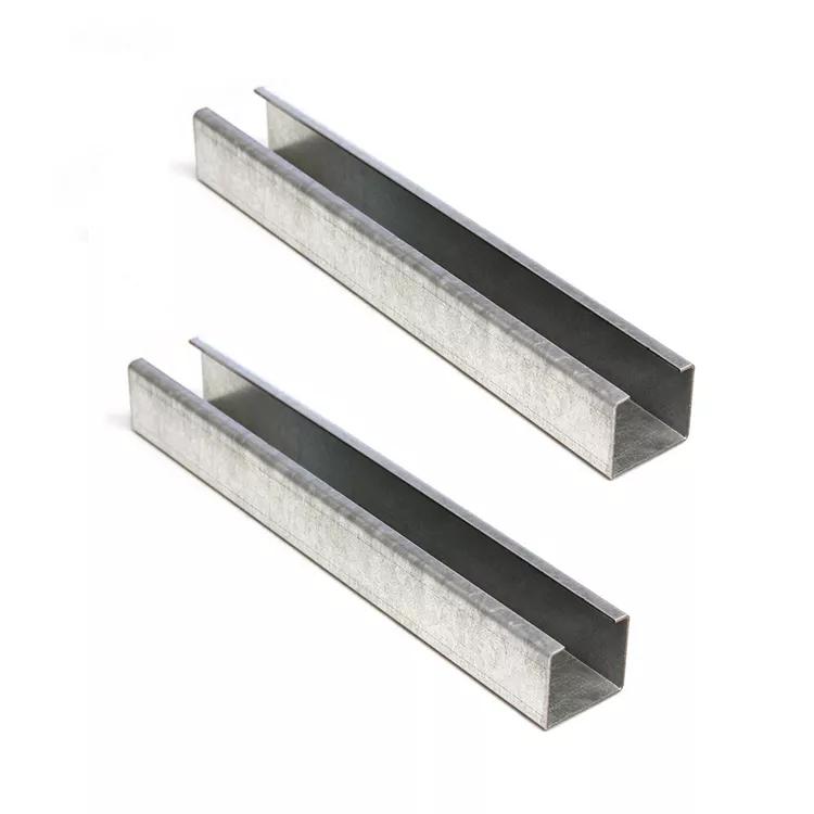 BABA 21 x 21 mm C Shape GI Channels 6 m 2.15 kg/m