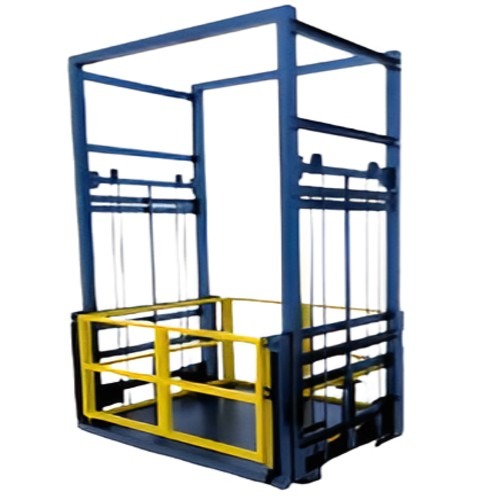 17363-3573_image_0.jpg LIFTMECH Mild Steel 15 ft Hydraulic Goods Lift 2 ton
