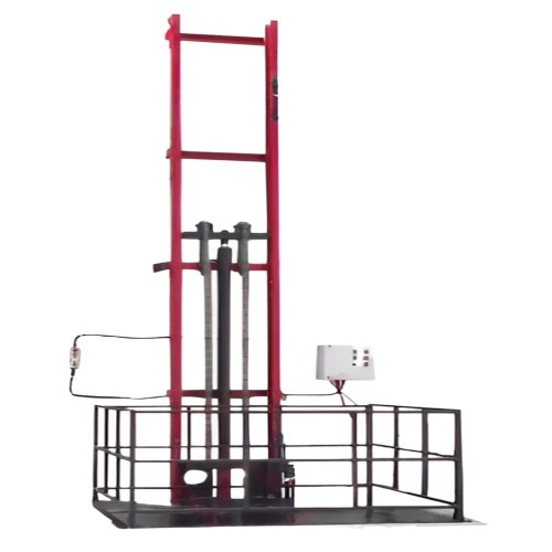 LIFTMECH Mild Steel 15 ft Hydraulic Goods Lift 2 ton