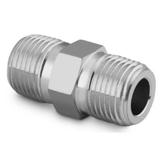 17363-4974_image_0.jpeg BSC Stainless Steel Hex Nipples 22 mm