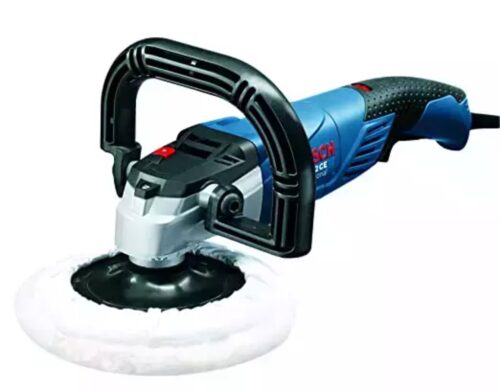 17363-6845_image_0.jpg BOSCH GPO 12 CE 1250 W Corded Polisher 180 mm 750 - 3000 rpm