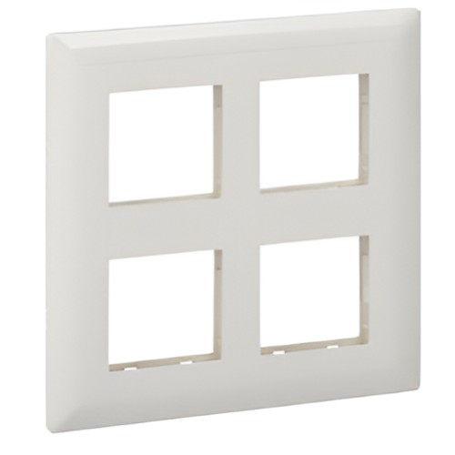 17363-7515_image_0.jpg V-Guard 3000816 10 M White Modular Switch Plate Cover