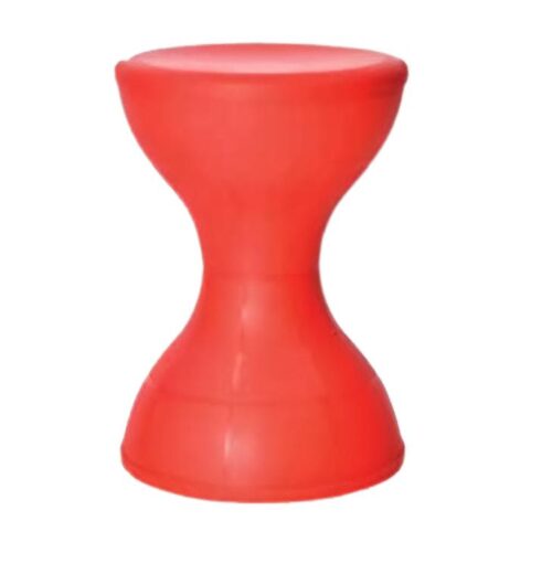 Nilkamal Stools Backless Plastic Bright Red