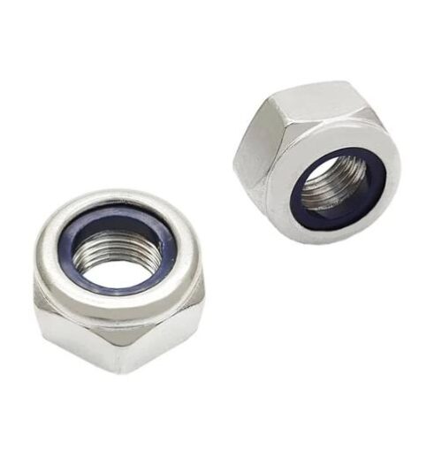 OM 20 mm Nylock Nut 12 EN 8D Hot Dip Galvanized