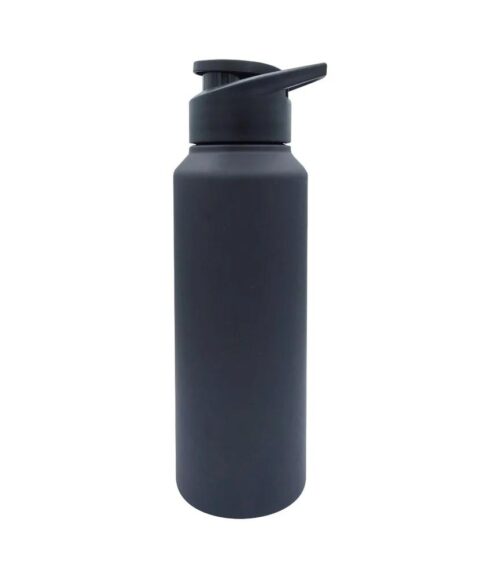 1 L Stainless Steel Black Flask Bottle