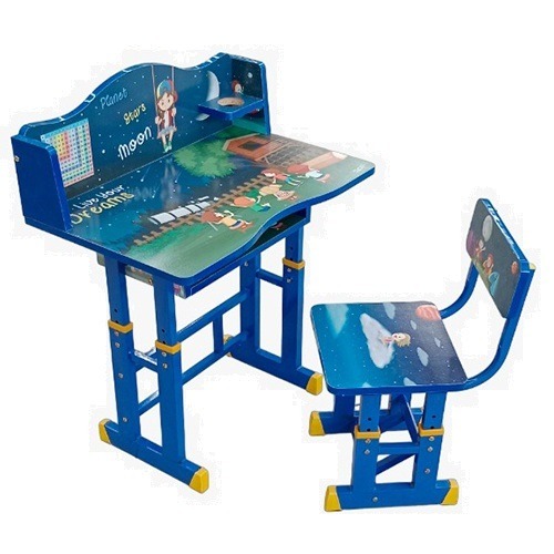 17376-185_image_0.jpg Wooden 1 Seater Student Bench Desk