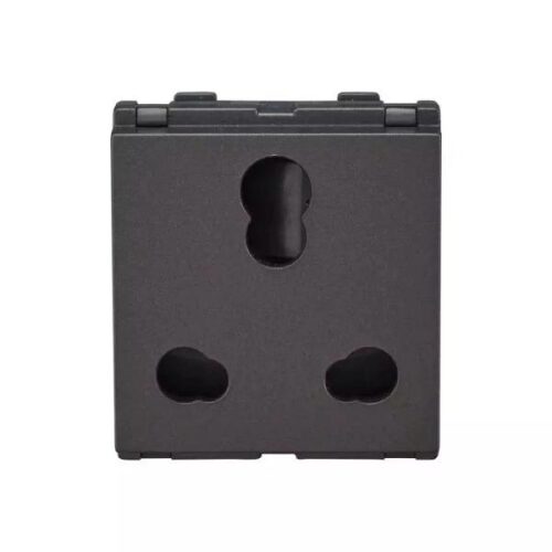 17384-312_image_0.jpg V-Guard 16 A Black 3 Pin Plug Electrical Sockets