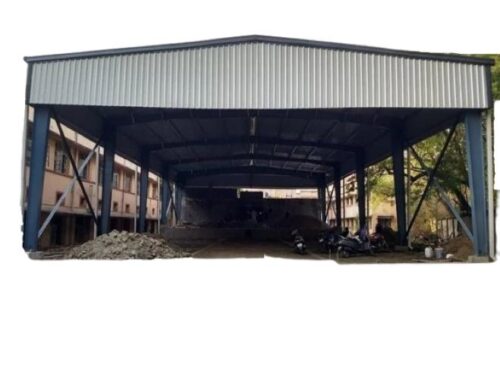 AES Steel Prefab Weather Shed