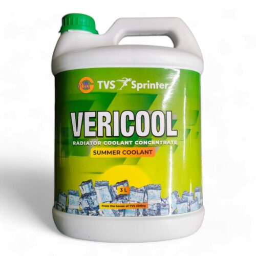 TVS Sprinter Engine Coolant Vericool Concentrate 3 L Plastic Can
