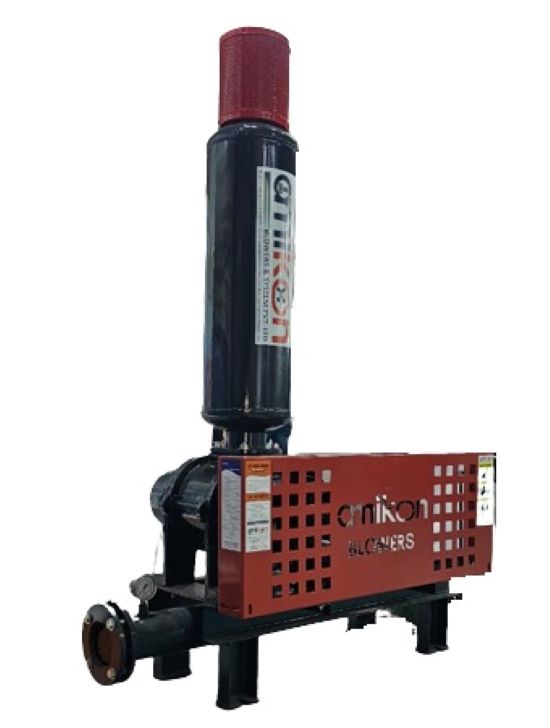AMIKON 9.3 kW Positive Displacement Lobe Sewage Treatment Plant Blower